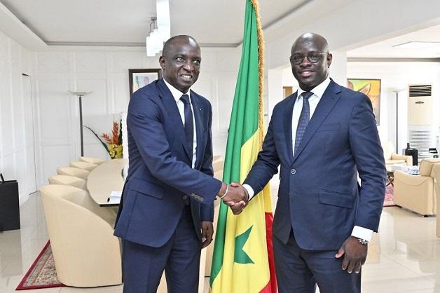 Passation de service entre le Ministre de l’Économie, des Finances et du Plan sortant et  le Ministre des Finances et du Budget entrant : L’Allocution de Mamadou Moustapha Ba
