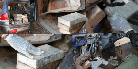 Saisie de drogue à Keur-Ayip : 30 kilos de cocaïne d’une valeur de 2, 4 milliards FCA interceptés, 2 malfrats aux arrêts