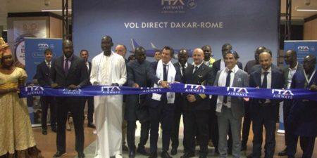 Transport aérien :  Le premier vol en provenance de Rome Fiumicino a atterri à Dakar