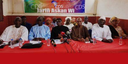 Situation politique du Sénégal : « La CDS dénonce l’immobilisme du gouvernement et appelle à la défense des acquis démocratiques »