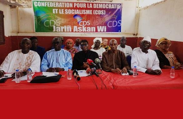 Situation politique du Sénégal : « La CDS dénonce l’immobilisme du gouvernement et appelle à la défense des acquis démocratiques »