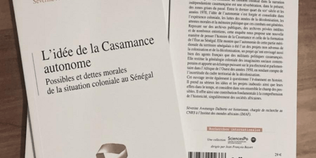 Parution du livre «L’Idée de la Casamance autonome… » : lactuacho.com présente ses excuses pour une erreur d’illustration