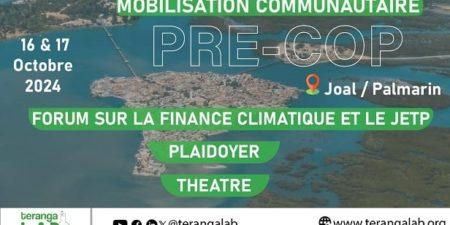 Mobilisation Communautaire Pré-COP à Joal et Palmarin : Renforcer le Plaidoyer des Communautés Côtières pour une Justice Climatique