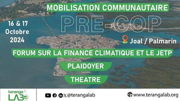 Mobilisation Communautaire Pré-COP à Joal et Palmarin : Renforcer le Plaidoyer des Communautés Côtières pour une Justice Climatique