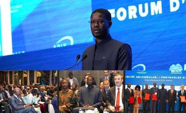 Istanbul : Bassirou Diomaye Faye, a présidé la cérémonie d’ouverture du Forum de l’Investissement Türkiye-Sénégal