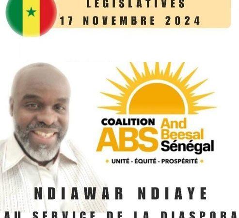 La Voix de la Diaspora : Ndiawar Ndiaye, Espoir des Sénégalais de l’Europe du Sud aux Législatives de 2024.