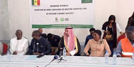 POUR VENIR EN AIDE AUX POPULATIONS NECCESSITEUSES : 10 000 carcasses de mouton  offertes par l’Arabie Saoudite au Sénégal
