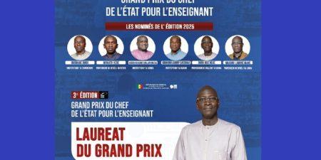 3e Édition Du Grand Prix Du Chef De L’état : Le Président Bassirou Diomaye Faye Célèbre Les Enseignants.