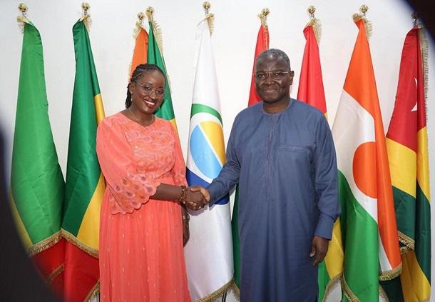 Secteur des paiements mobiles : La Directrice Régionale UEMOA de Wave reçue par le Président de la Commission