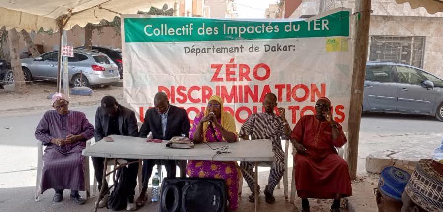 Train Express Régional (TER) : Les impactés du département de  Dakar réclament le recasement et accusent  l’APIX