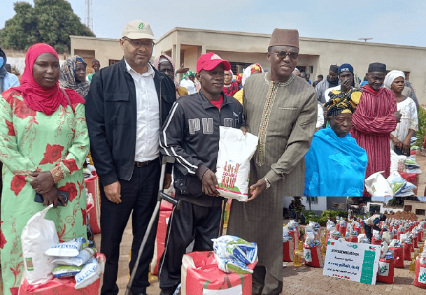 Action Sociale : Avec l’ONG Direct Aid, les habitants de Diass bénéficient d’un don de vivres