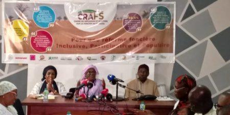 Gestion foncière : Le CRAFS s’oppose à toute politique d’immatriculation systématique des terres