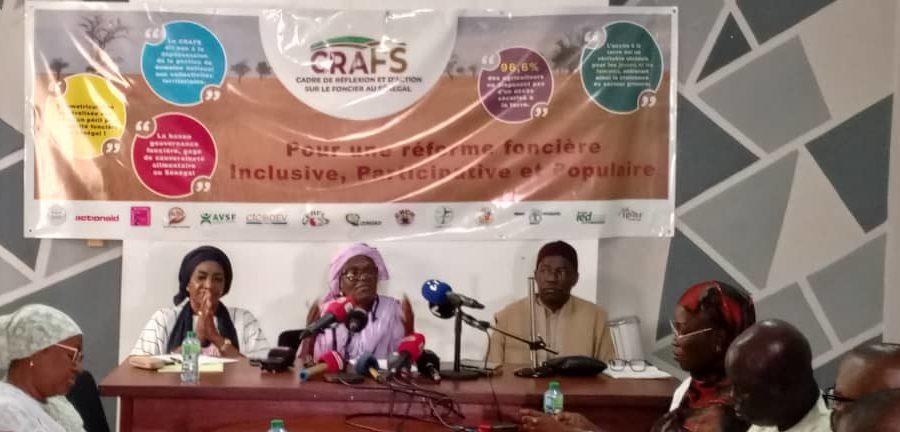Gestion foncière : Le CRAFS s’oppose à toute politique d’immatriculation systématique des terres