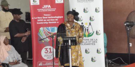 MaÏmouna  Dieye , Ministre  de  la Famille et des Solidarités à la JIFA 2025 : « Plusieurs femmes sont confrontées à un déficit d’accès aux opportunités offertes par le numérique »