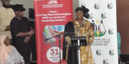 MaÏmouna  Dieye , Ministre  de  la Famille et des Solidarités à la JIFA 2025 : « Plusieurs femmes sont confrontées à un déficit d’accès aux opportunités offertes par le numérique »