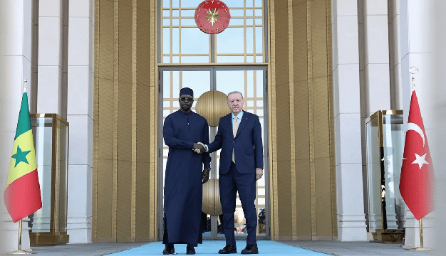 En visite de travail en Turuqie : Ousmane Sonko reçu en audience par le président  Recep Tayyip Erdogan,