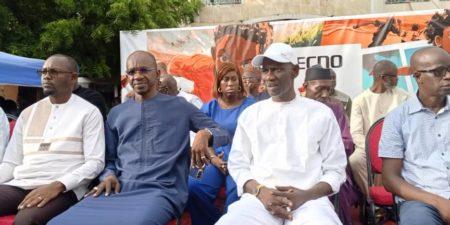 Commune de Fass-Gueule Tapée – Colobane : Le Maire Abdoul Aziz Paye offre un terrain de foot synthétique flambant neuf aux jeunes