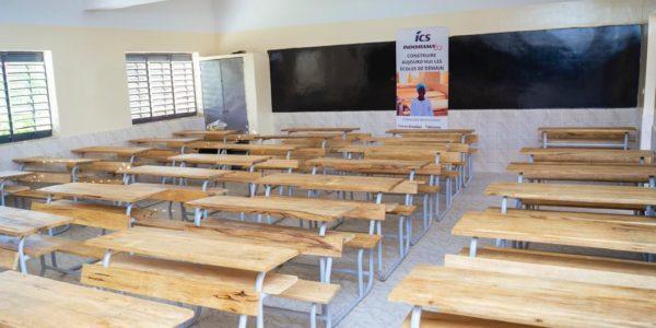 Ecole primaire P1b de Diamaguène Sicap Mbao : Deux nouvelles salles de classe modernes et bien équipées, réalisées par les ICS