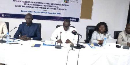 Atelier de renforcement des capacités des journalistes économiques : la CRSE et le COJES au cœur du débat sur le secteur de l’énergie