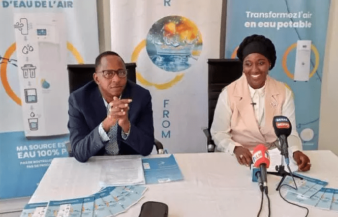 Transformer l’air en eau potable : Le couple Tandjigora  introduit des générateurs atmosphériques  au Sénégal