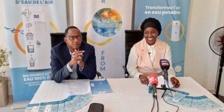 TRANSFORMER L’AIR EN EAU POTABLE : Le couple TANDJIGORA  introduit des générateurs atmosphériques  au Sénégal