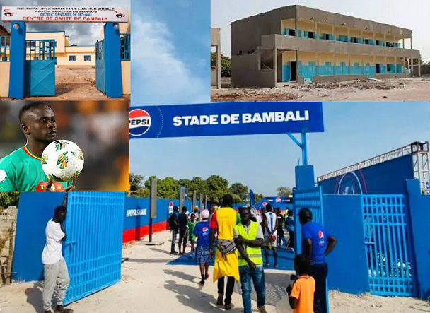 Santé, éducation, sport : À Bambali, la modernité rurale porte la signature de Sadio Mané