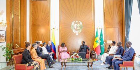 Coopération : Dakar et Bogota veulent renforcer leurs liens historiques, Bassirou Diomaye Faye reçoit la vice-présidente Francia Márquez
