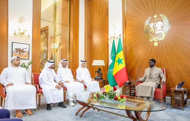 Coopération : Bassirou Diomaye Faye reçoit une délégation des Émirats , un partenariat stratégique renforcé autour de l’énergie et du numérique