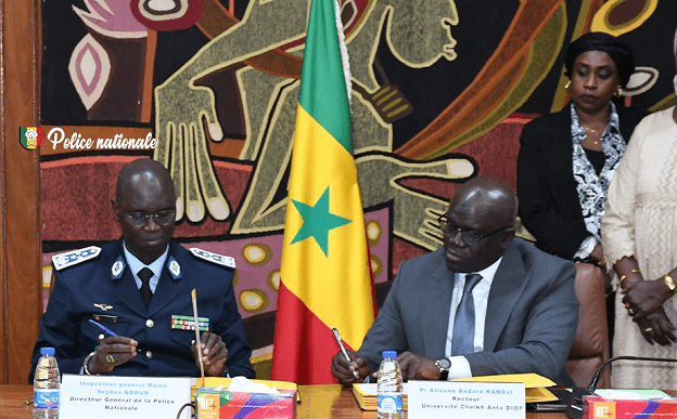 Partenariat stratégique : Police nationale et UCAD scellent une convention-cadre pour renforcer formation et recherche