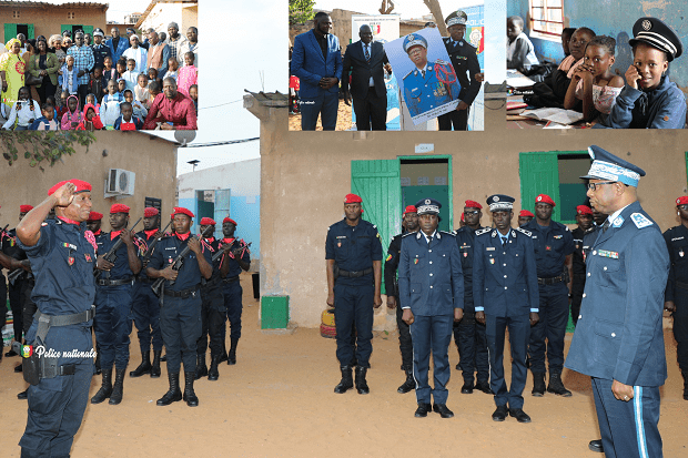 Djidah Thiaroye Kao -Edupolsen : un retour aux sources pour le DGA de la Police nationale qui rend hommage à son école d’enfance