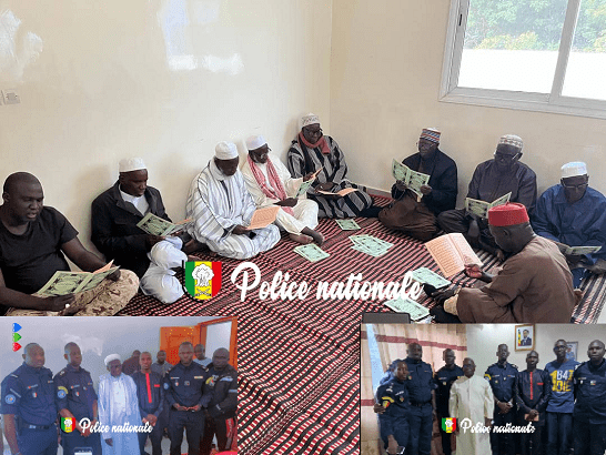 Bignona : une journée de prières et de bénédictions au commissariat urbain