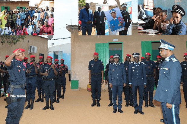 Djidah Thiaroye Kao -Edupolsen : un retour aux sources pour le DGA de la Police nationale qui rend hommage à son école d’enfance