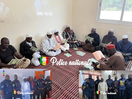 Bignona : une journée de prières et de bénédictions au commissariat urbain