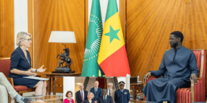 Coopération aérienne : Bassirou Diomaye Faye reçoit la directrice générale d’Air France, Dakar au cœur des ambitions aériennes