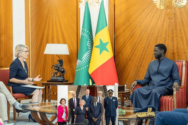 Coopération aérienne : Bassirou Diomaye Faye reçoit la directrice générale d’Air France, Dakar au cœur des ambitions aériennes
