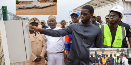 Tambacounda : le président Bassirou Diomaye Faye met en service une mini-centrale solaire à Ségoukoura