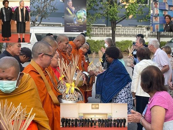 La famille royale thaïlandaise honore la Nigériane Uche Veronica Amazigo, une figure emblématique de la santé