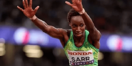 Athlétisme -Triple saut : Saly Sarr offre au Sénégal un bronze historique aux Mondiaux indoor