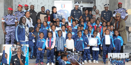 Immersion citoyenne : des élèves de l’école « Mamadou et Bineta », à la Direction générale pour découvrir les coulisses de la Police nationale