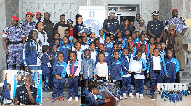 Immersion citoyenne : des élèves de l’école « Mamadou et Bineta », à la Direction générale pour découvrir les coulisses de la Police nationale
