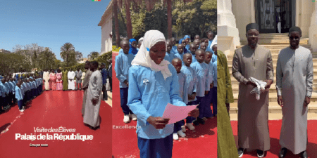 Initiation à la citoyenneté : Le Palais de la République ouvre ses portes à des élèves venus découvrir les institutions