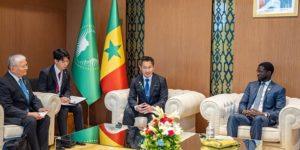 Coopération Sénégal–Japon : Diomaye Faye reçoit une délégation japonaise en marge du Forum de Dakar