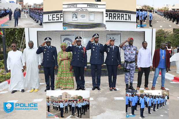 Éducation civique : levée des couleurs au lycée Seydina Issa Rohou Lahi, la police sensibilise les élèves aux valeurs républicaines