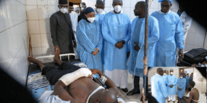 Attaque de Kati : au chevet des blessés, le Premier ministre malien Abdoulaye Maïga annonce des mesures sociales