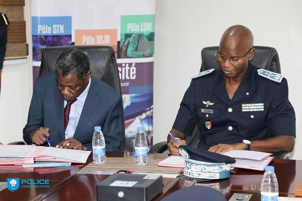 La Police nationale et l’UNCHK scellent un partenariat stratégique :  cap sur le numérique avec l’Université Cheikh Hamidou Kane
