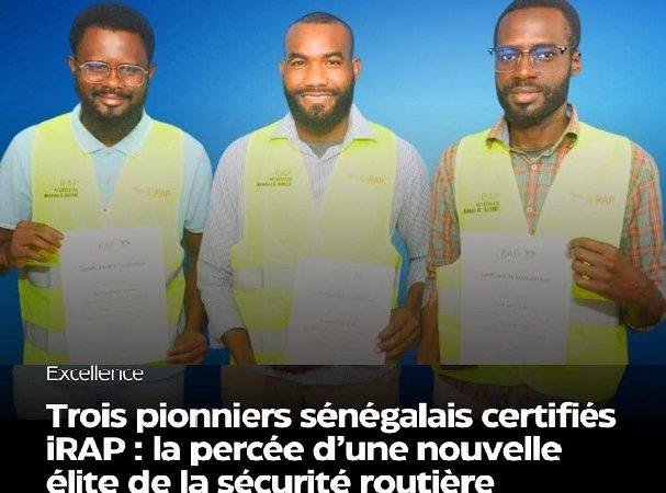 Trois profils, trois parcours :  une même percée historique pour la sécurité routière au Sénégal.