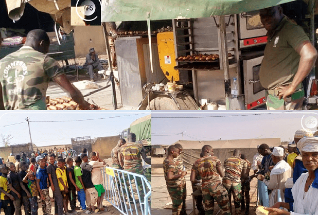 Médina Gounass : avec sa boulangerie mobile l’Armée produit jusqu’à 10 000 pains par jour pour les pèlerins