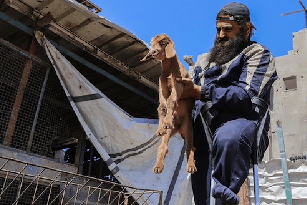 Un nouveau départ dans la bande de Gaza : Une assistance en espèces et des kits vétérinaires aident les éleveurs à reconstruire leurs moyens de subsistance