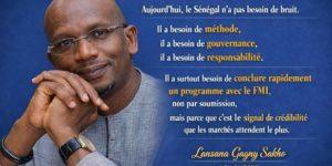 Tribune  •  Économie & Souveraineté Financière – Quand Les Signaux Se Brouillent, Un Pays En Pâtit   de Lansana Gagny Sakho