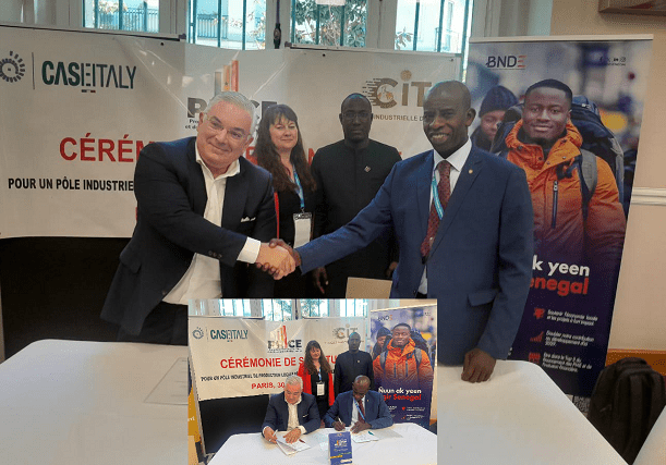 Sénégal–Europe : un mémorandum signé à Paris pour un pôle industriel à Thiès